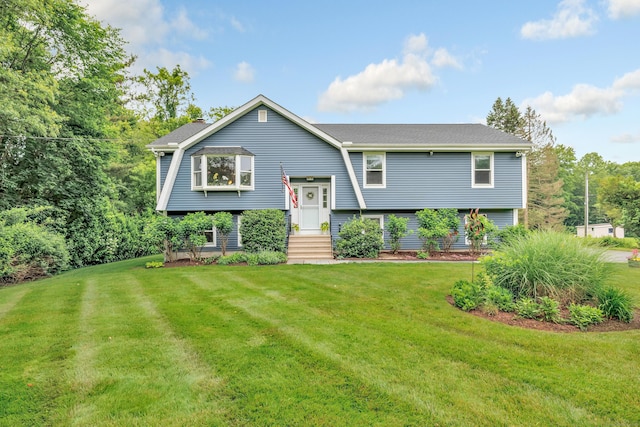 175 Cross Hill Rd, Monroe, CT 06468 - bi-level home featuring a front yard