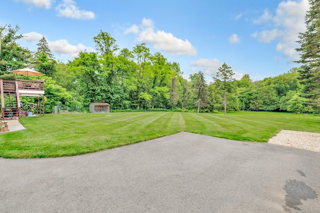 175 Cross Hill Rd, Monroe, CT 06468 - view of grassy yard with a patio