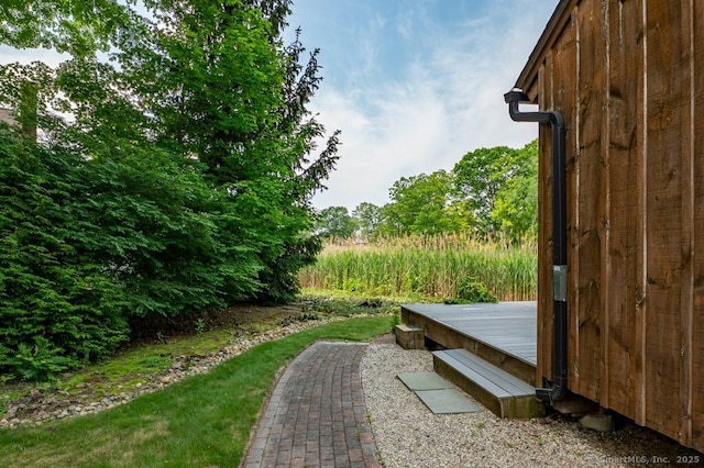 94 Boston Post Rd, Madison, CT 06443 - view of yard with a deck
