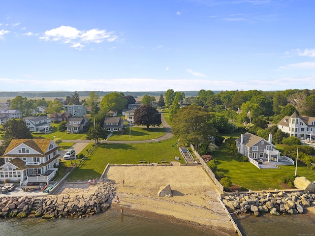 290 Neck Rd, Madison, CT 06443 - aerial view of residential area with a large body of water