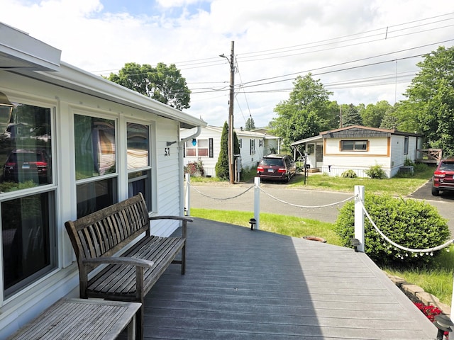 57 Cheyenne Rd, East Hartford, CT 06118 - view of wooden terrace