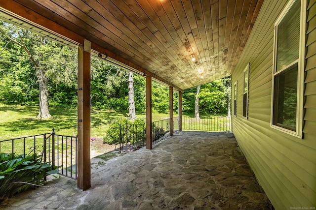 23 Ross Rd, Preston, CT 06365 - porch with a yard