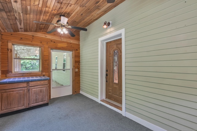 23 Ross Rd, Preston, CT 06365 - entrance to property featuring ceiling fan