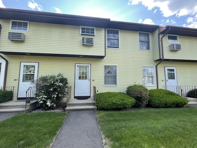 268 Hartford Tpke Apt A2, Tolland, CT 06084 - view of property featuring a front yard