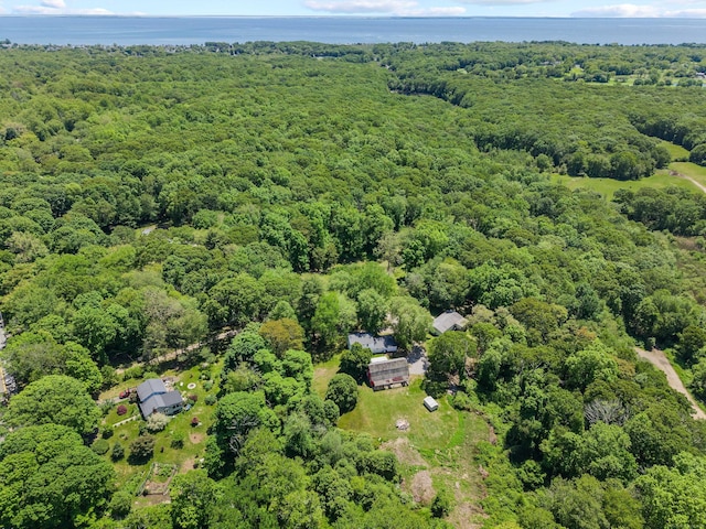 157 Mile Creek Rd, Old Lyme, CT 06371 - view of property location with a forest