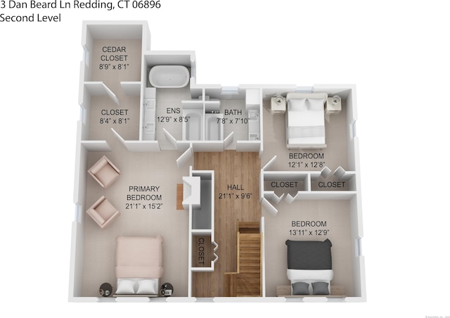 3 Dan Beard Ln, Redding, CT 06896 - property floor plan
