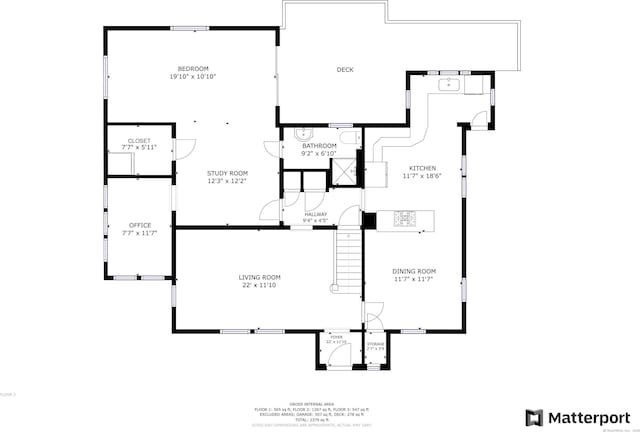 1 Yale Ave, Middlebury, CT 06762 - room layout