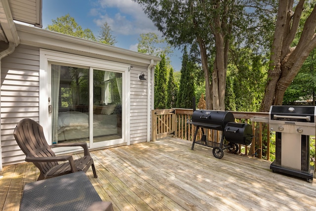 1 Yale Ave, Middlebury, CT 06762 - wooden deck featuring area for grilling