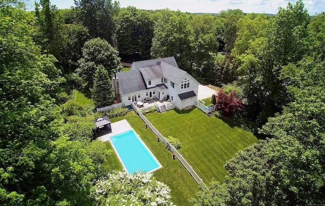 171 Cross Hwy, Redding, CT 06896 - view of subject property with a pool