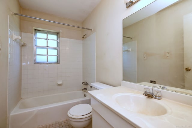 1120 New Haven Ave Apt 142, Milford, CT 06460 - full bathroom with toilet, shower / bath combination, and vanity