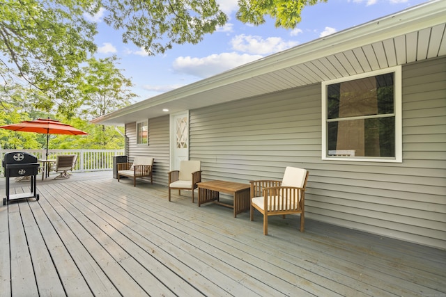 4 Wanzer Hill Rd, Sherman, CT 06784 - view of deck