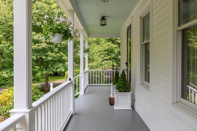 78 Garnet Rd, Roxbury, CT 06783 - view of covered porch