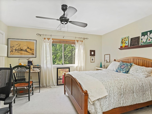 100 Wolfpit Ave Apt 19, Norwalk, CT 06851 - bedroom featuring light colored carpet and a ceiling fan