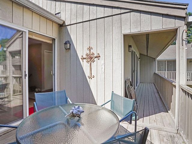 100 Wolfpit Ave Apt 19, Norwalk, CT 06851 - wooden deck featuring outdoor dining space