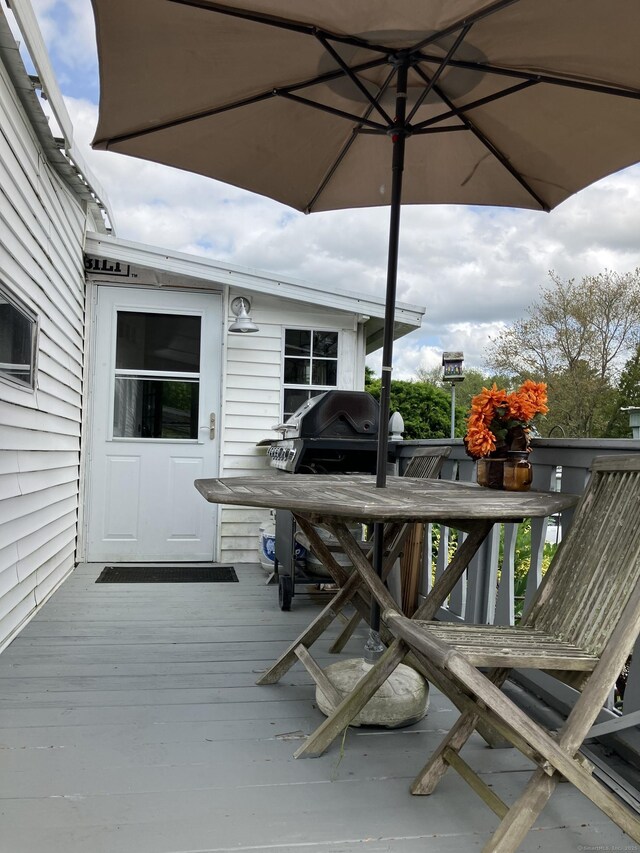 80 Sheldon Rd Lot 12, Griswold, CT 06351 - deck with area for grilling