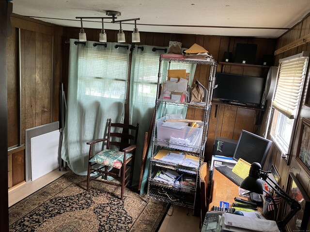 80 Sheldon Rd Lot 12, Griswold, CT 06351 - home office featuring wood walls and wood finished floors