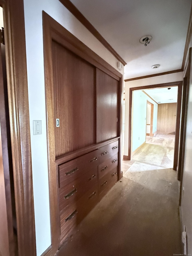 909 Randolph Rd, Middletown, CT 06457 - hall featuring crown molding