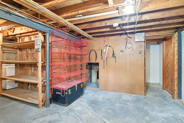 3 Birchwood Ter, Enfield, CT 06082 - unfinished basement with washer / dryer