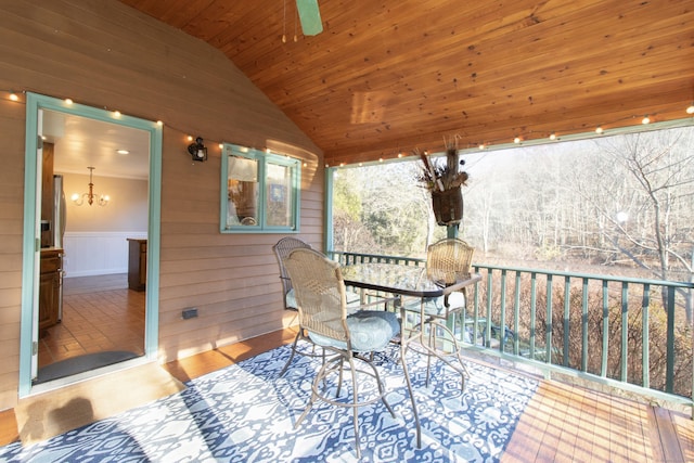 884 Black Rock Tpke, Easton, CT 06612 - wooden deck with ceiling fan