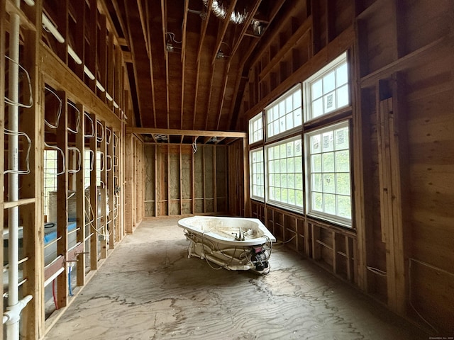 40 Bee Mountain Rd, Oxford, CT 06478 - misc room with lofted ceiling
