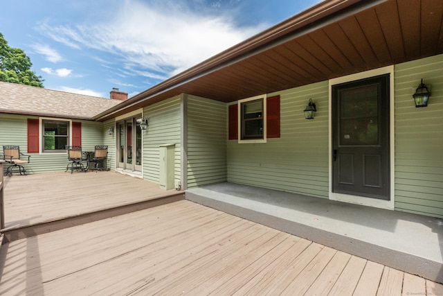 192 Palmer Rd, Chaplin, CT 06235 - view of deck