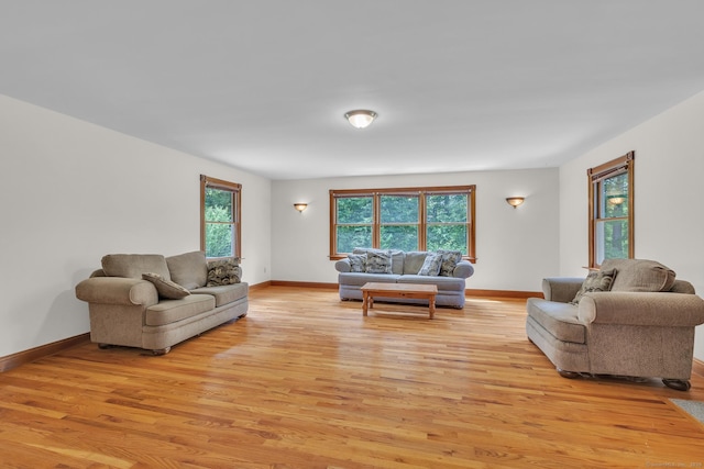 192 Palmer Rd, Chaplin, CT 06235 - living area with light wood-type flooring