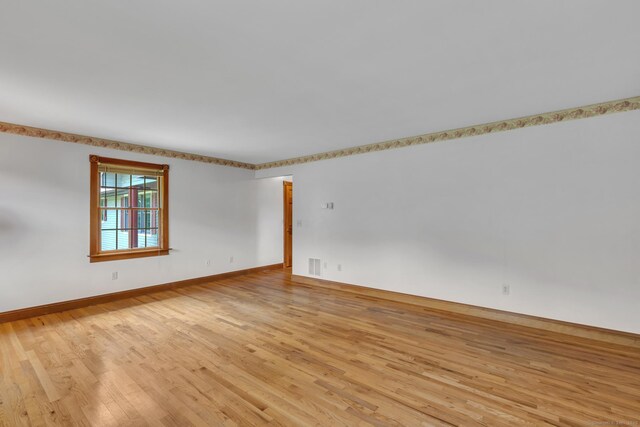 192 Palmer Rd, Chaplin, CT 06235 - spare room with light wood-type flooring and baseboards