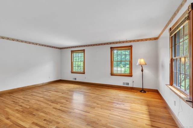 192 Palmer Rd, Chaplin, CT 06235 - empty room with light wood-style flooring and baseboards