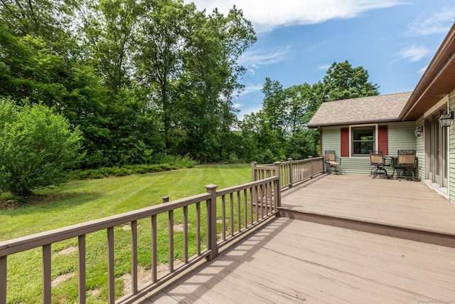 192 Palmer Rd, Chaplin, CT 06235 - deck with a yard