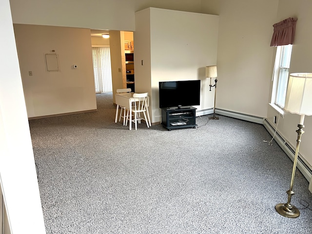 415 E Mitchell Ave Unit 415, Cheshire, CT 06410 - living room with baseboards and baseboard heating
