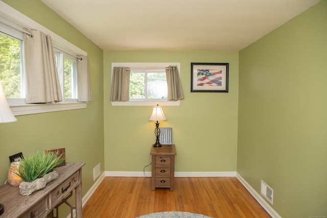 158 Jones Dr, New Britain, CT 06053 - living area with light wood-style flooring and baseboards