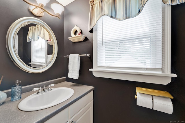 61 Pine Rd, Suffield, CT 06093 - bathroom with plenty of natural light and vanity