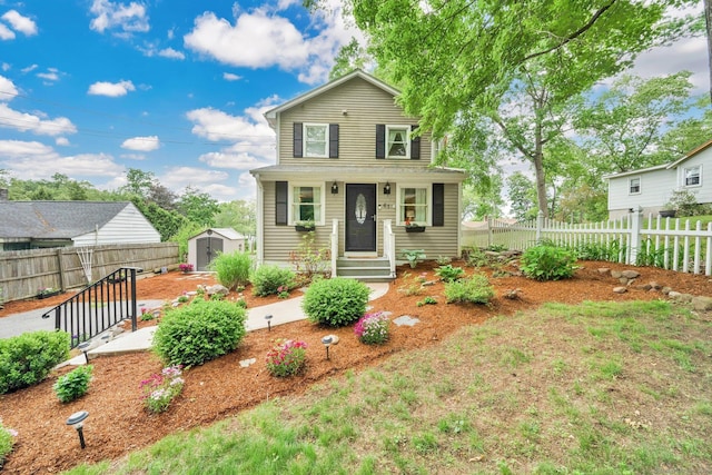 61 Pine Rd, Suffield, CT 06093 - traditional home with a fenced backyard