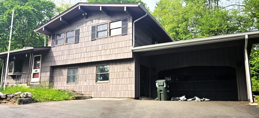 109 Mountain Spring Rd, Tolland, CT 06084 - view of front of home featuring driveway