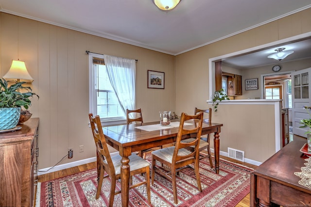 84 Kenwood Ave, Stratford, CT 06614 - dining room with wood finished floors and crown molding