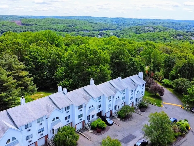925 Oronoke Rd Unit 36G, Waterbury, CT 06708 - bird's eye view of a heavily wooded area