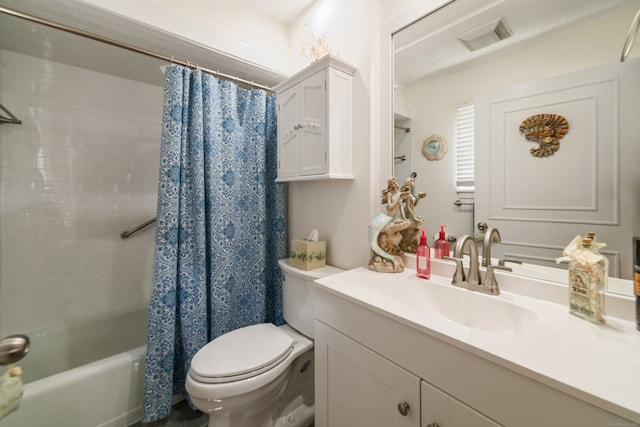 543 Heritage Vlg Unit A, Southbury, CT 06488 - full bath featuring vanity and shower / bath combo with shower curtain