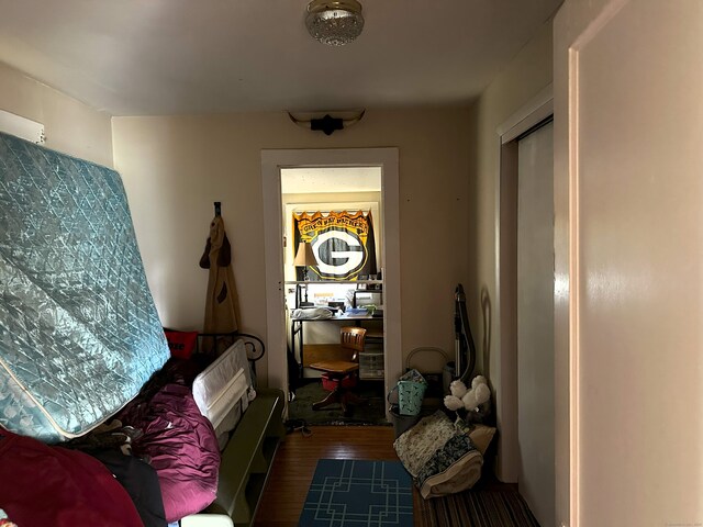 278 Scoville Hill Rd, Harwinton, CT 06791 - hallway featuring wood finished floors and a desk