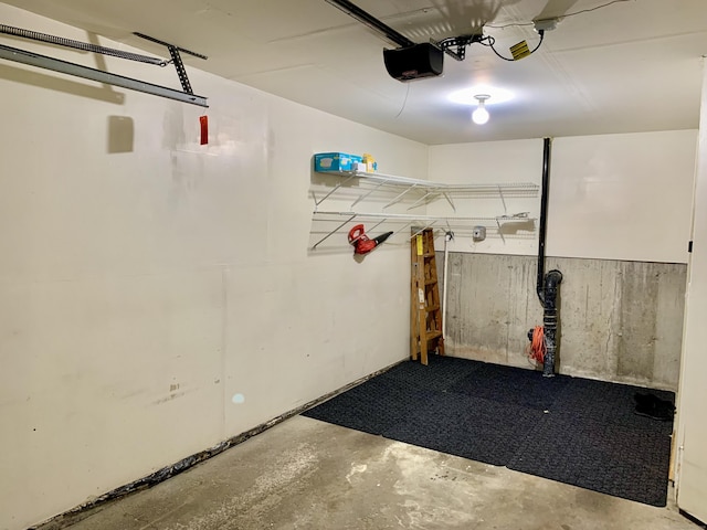 350 Bristol St Apt A3, Waterbury, CT 06708 - garage with a garage door opener