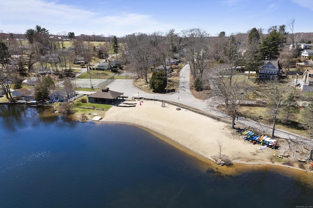 73 Lake Shore Dr, East Haddam, CT 06415 - aerial view of residential area featuring a large body of water
