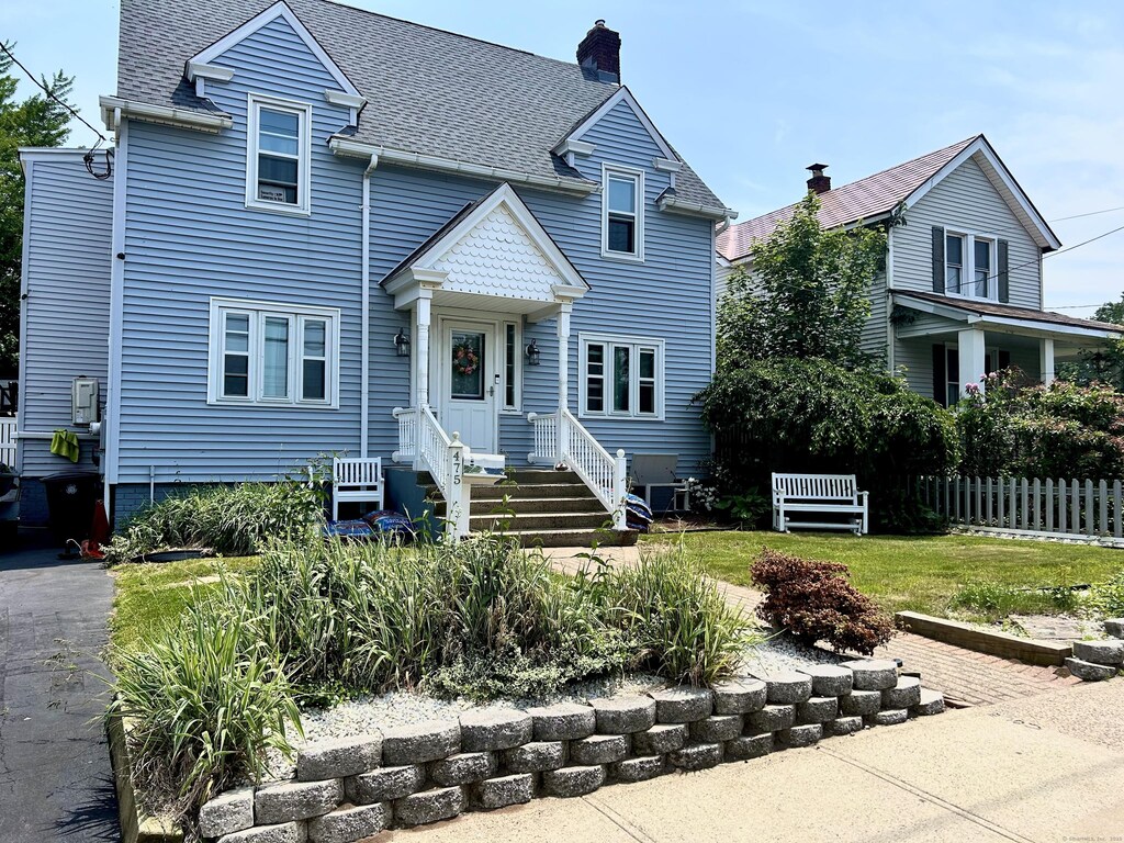 475 Lighthouse Rd, New Haven, CT 06512 - victorian home featuring a chimney and roof with shingles