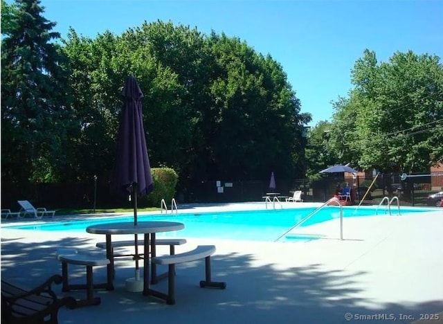 80 County St Apt 7K, Norwalk, CT 06851 - community pool featuring a patio