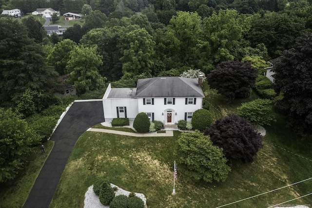 30 Dwight Rd, Middlefield, CT 06455 - view from above of property with a forest