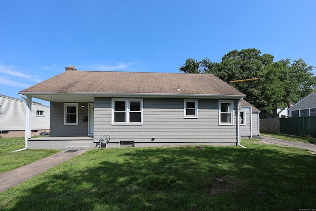 103 Anthony St, New Haven, CT 06515 - view of front of home with a porch, a chimney, and roof with shingles