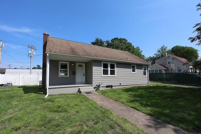 103 Anthony St, New Haven, CT 06515 - view of front of property with a porch and a chimney
