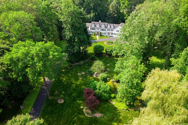 20 Copper Beech Ln, Ridgefield, CT 06877 - aerial view of property's location featuring a forest