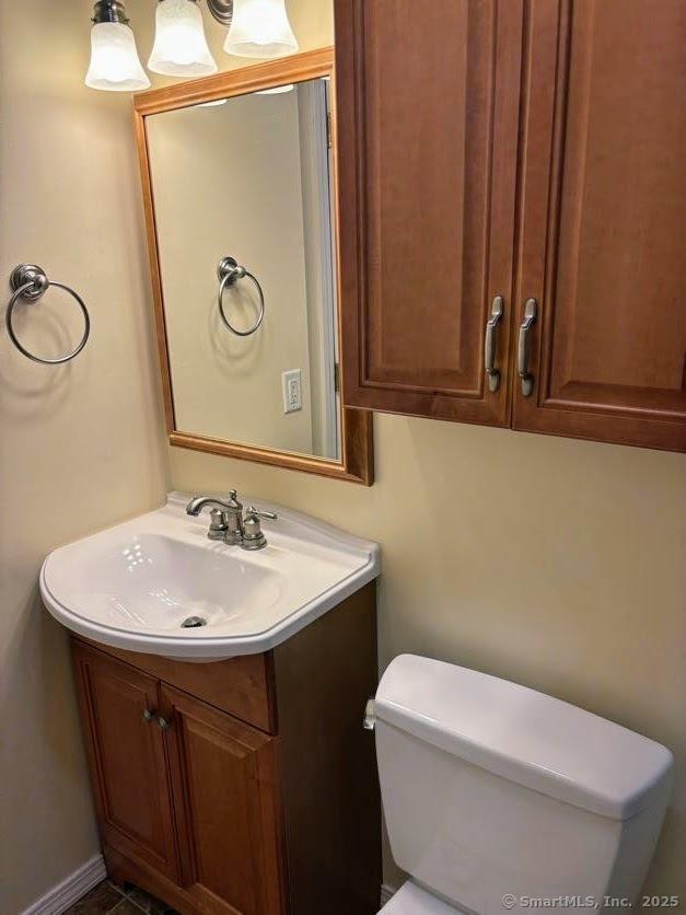 41 High St Apt 2, East Haven, CT 06512 - bathroom featuring toilet and vanity