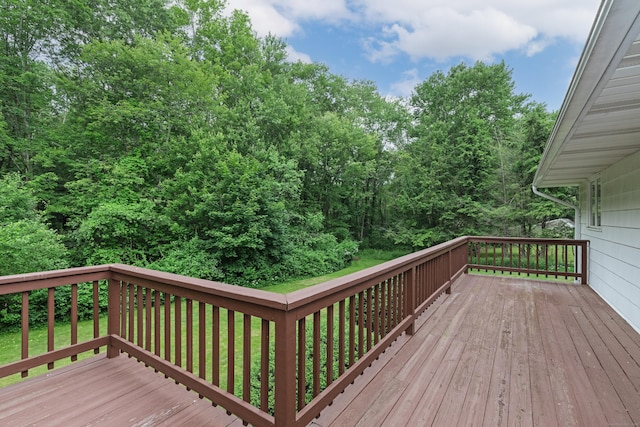 190 Allerton Farms Rd, Middlebury, CT 06762 - view of wooden deck
