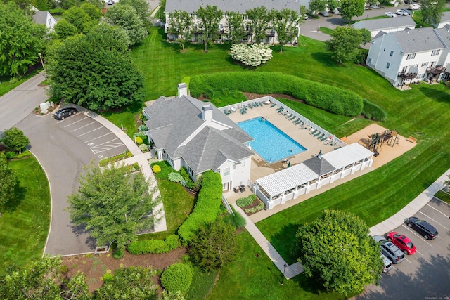 2006 Hancock Dr Unit 2006, Danbury, CT 06811 - bird's eye view of a pool