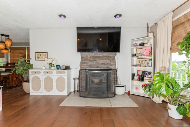 128 Santa Maria Dr, Torrington, CT 06790 - living area with wood finished floors
